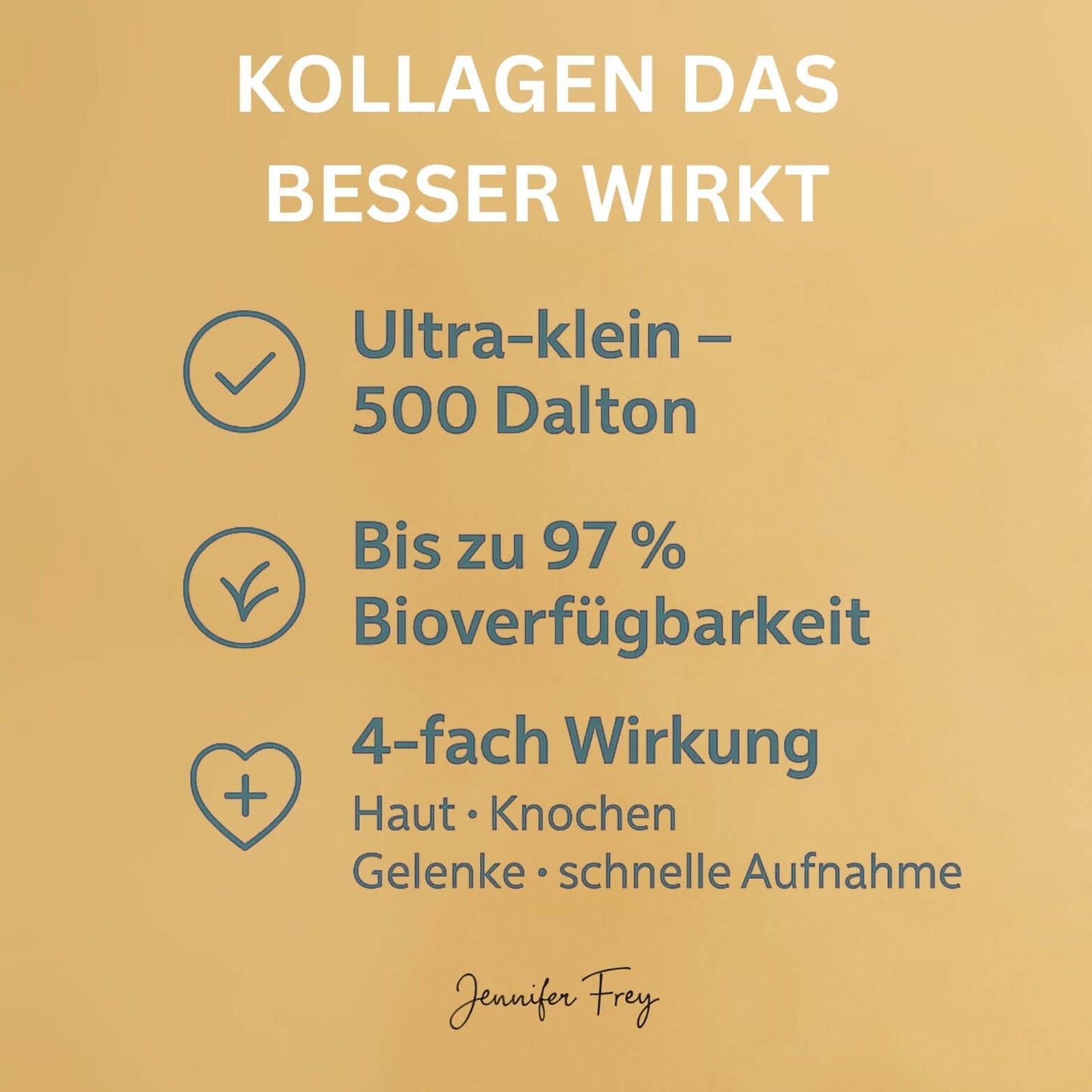 TRIPEPTIDE 500 Dalton Kollagen Hydrolisat Pulver - Original Tripeptide Kollagen CollMeCell