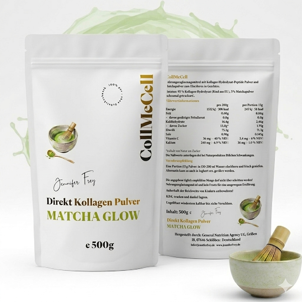 Matcha Magnesium Komplex Daily Energy Bundle für Energie und Glow Haut