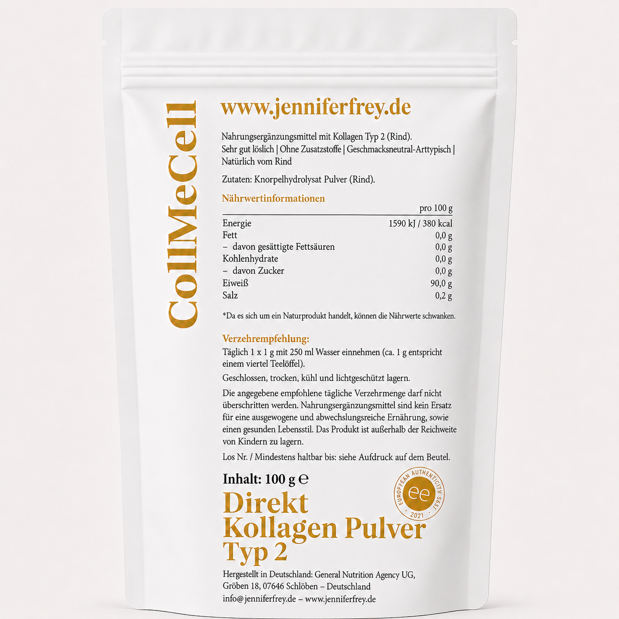 Kollagen Typ 2 für Gelenke Pulver kaufen – reines Knorpel-Collagen