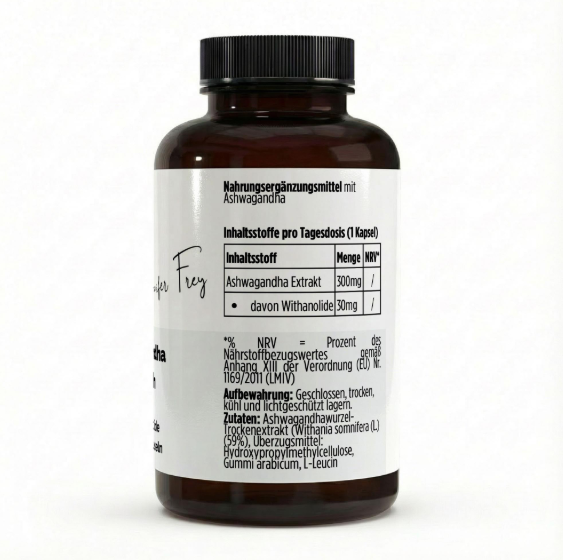 Ashwagandha (10% Withanolide) - 90 vegane Kapseln