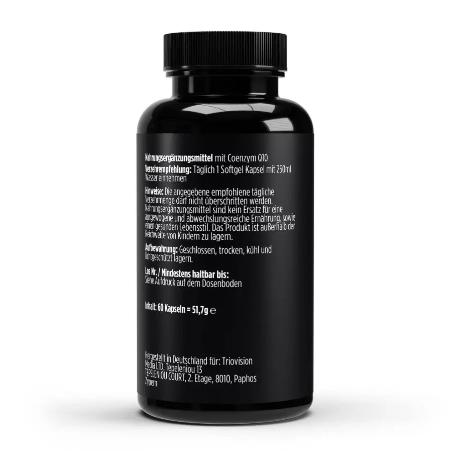 Coenzym Q10 200mg Softgels Antioxidant Energie Support