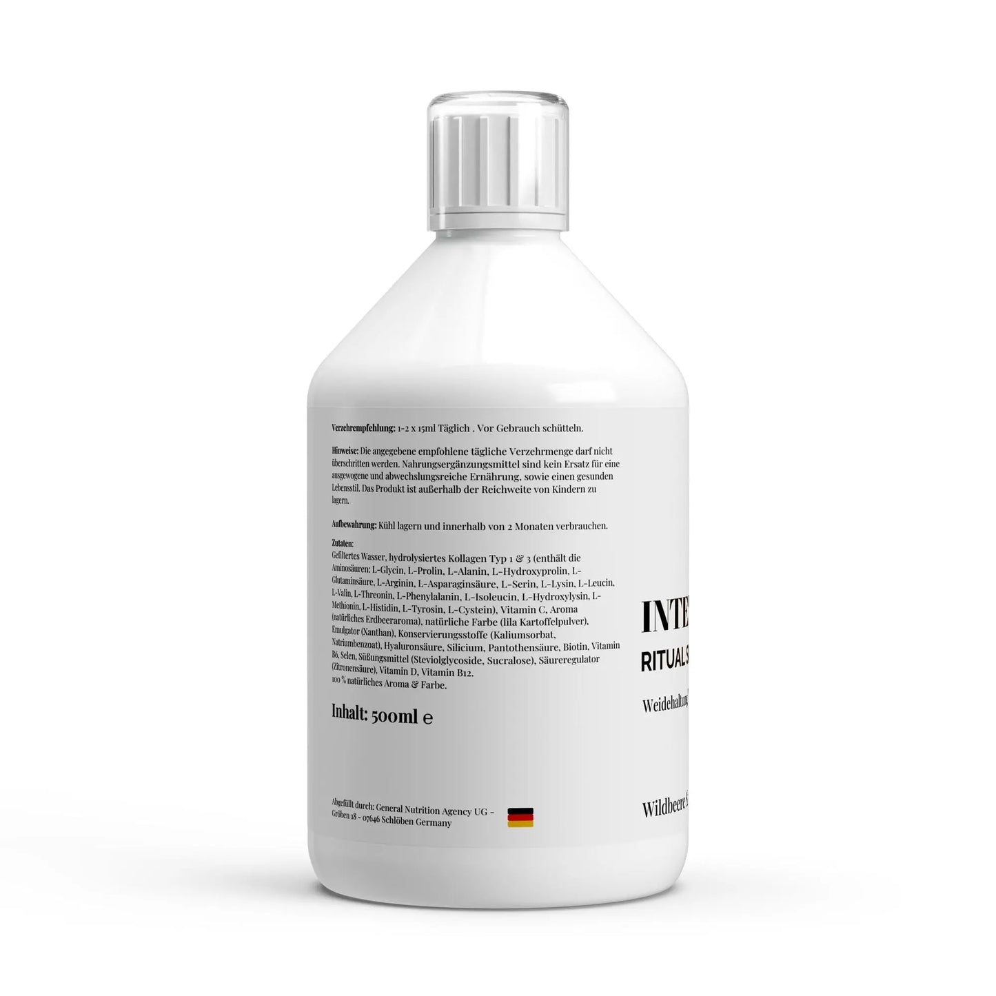 Intens Glow Ritual Kollagen Shots + Hyaluron + Biotin - Produkt