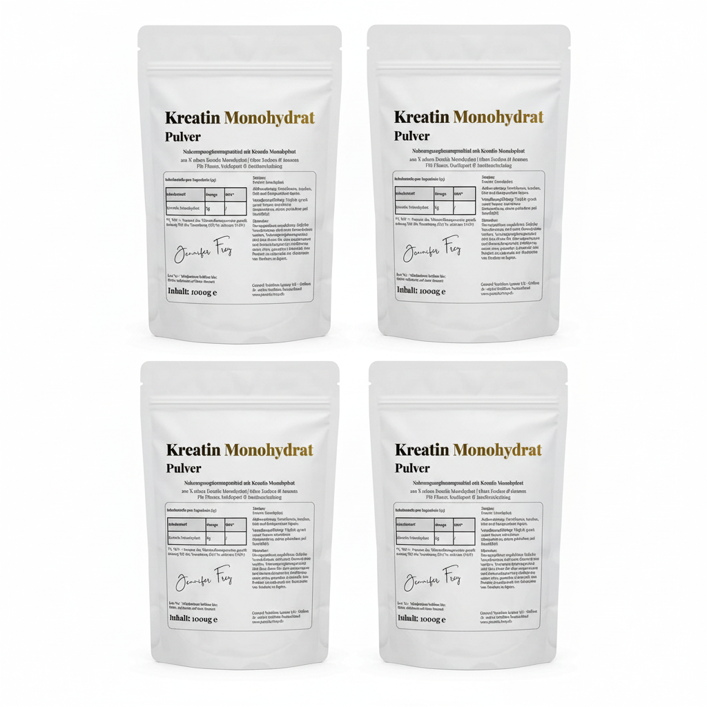 Kreatin Monohydrat 4 Beutel