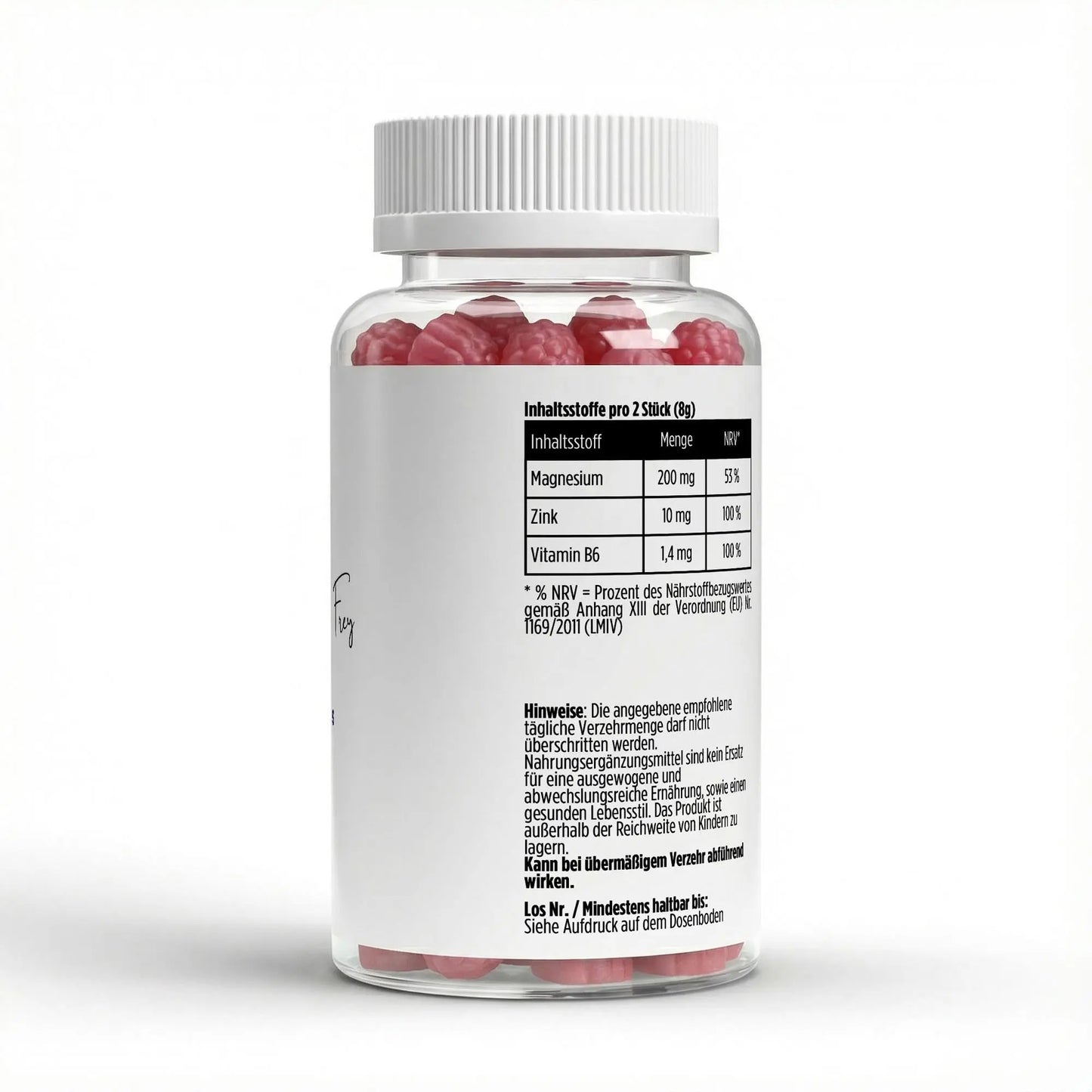Magnesium Zink B6 60 Gummies