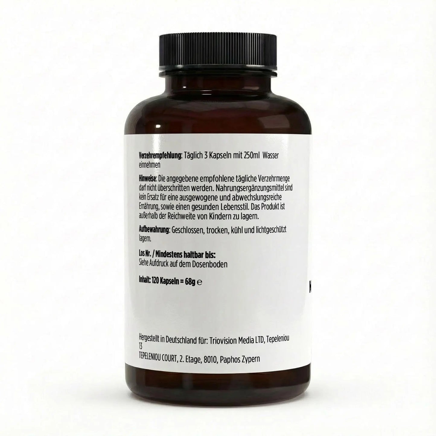 Marine Kollagen Peptide 2000 Dalton 120 Kapseln Beauty Support