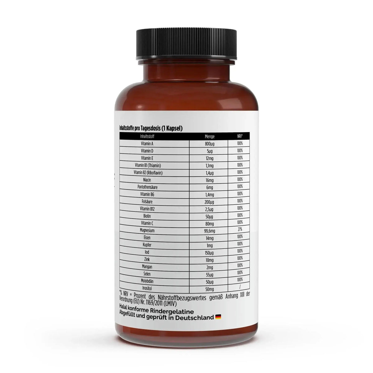 Multivitamin und Mineralstoffe Softgels 120 Kapseln tägliche Versorgung