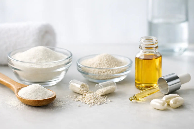 Die besten Collagen Peptide Formen im Vergleich