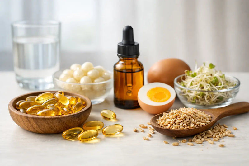 Omega 3, D3, Spermidin sinnvoll kombinieren