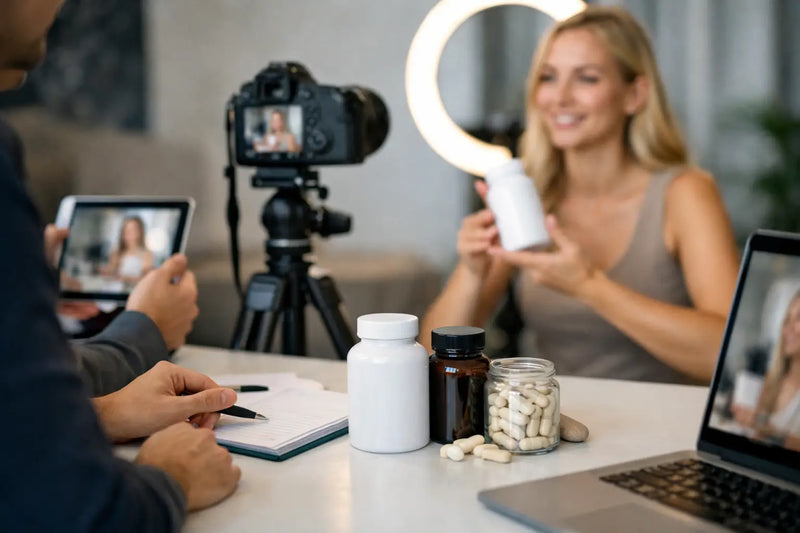 Influencer Kooperation Supplement Marke richtig planen