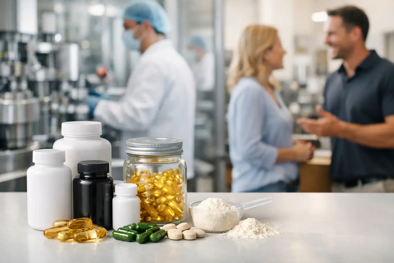 Supplement-Werksverkauf direkt vom Hersteller