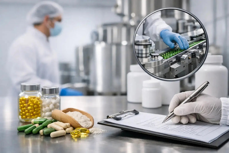 HACCP Standards bei Nahrungsergänzungsmitteln