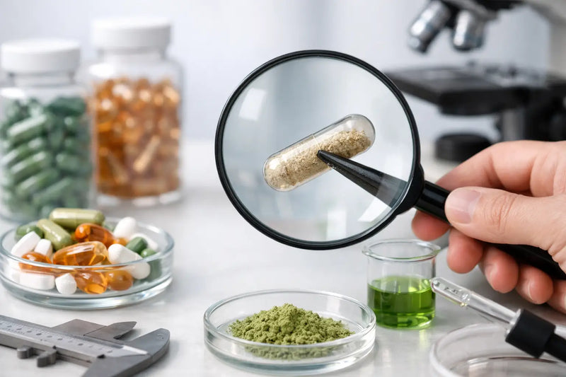 Supplement-Qualität transparent prüfen
