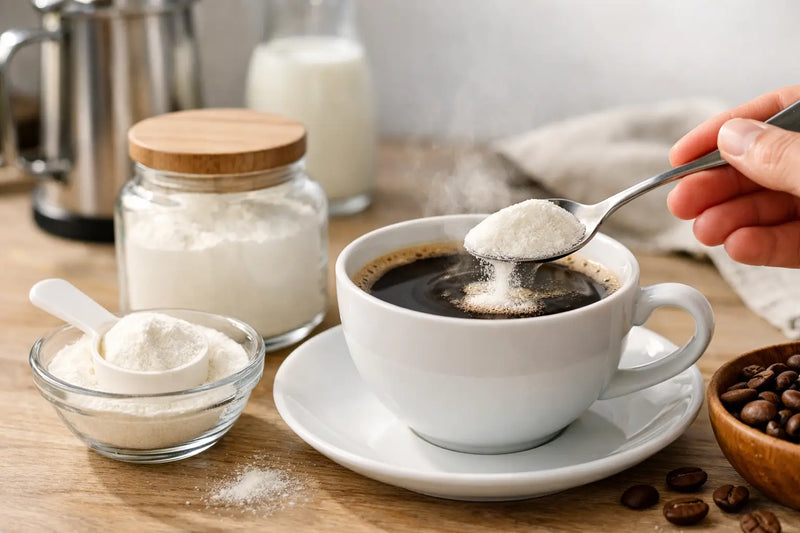 Kollagen im Kaffee mischen - so geht’s richtig
