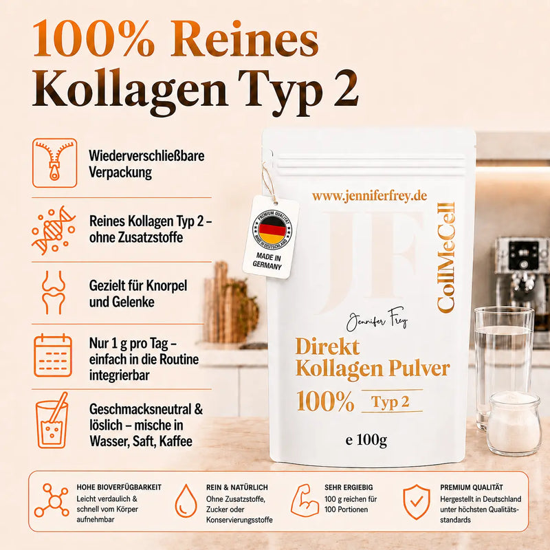 reines kollagen typ 2 pulver