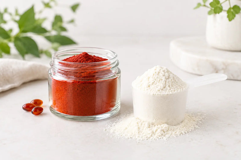 Die Kombi: Astaxanthin und Kollagen