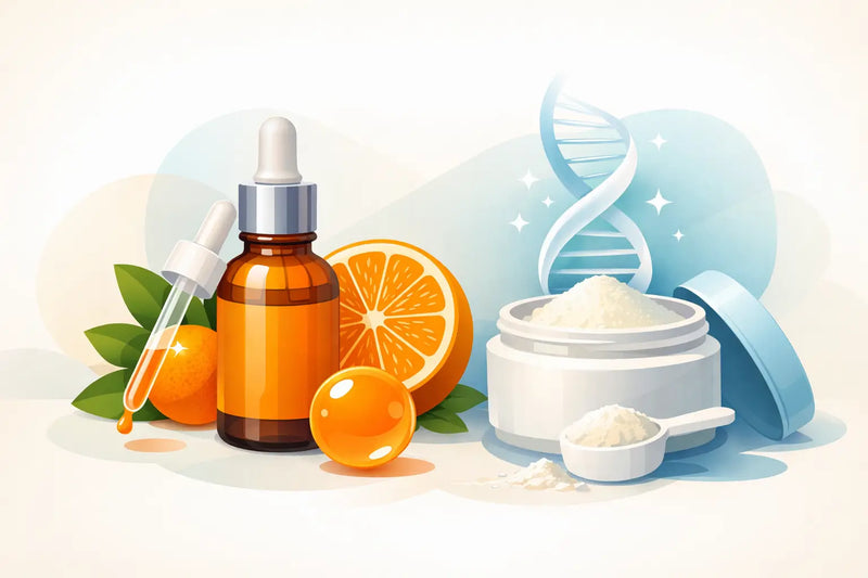 Vitamin C mit Kollagen kombinieren?