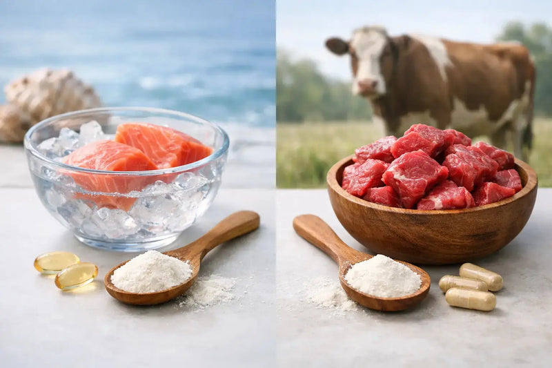 Marine Collagen vs Bovine richtig wählen