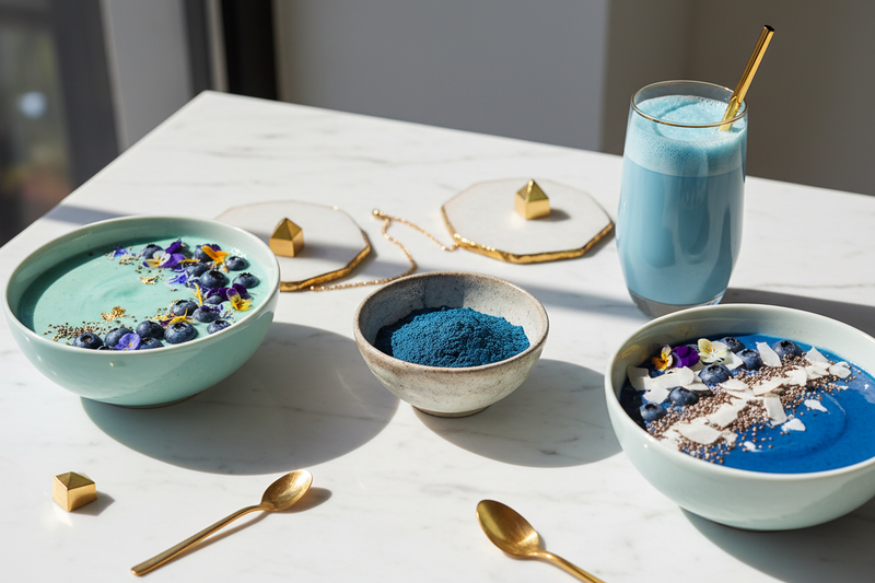 Blaue Spirulina – Das natürliche Superfood für Farbe & Genuss