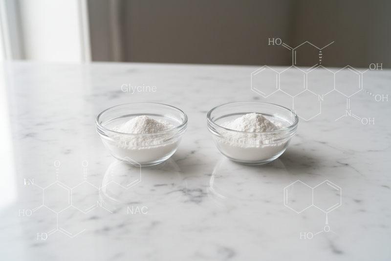 Glycin & NAC – Zwei Aminosäuren, ein starkes Duo