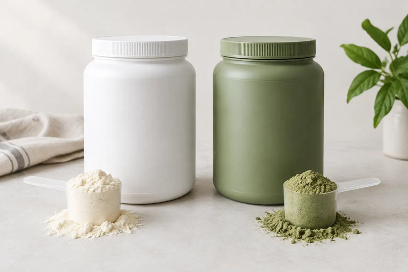 Whey-Protein vs. pflanzliches Protein: Der Vergleich