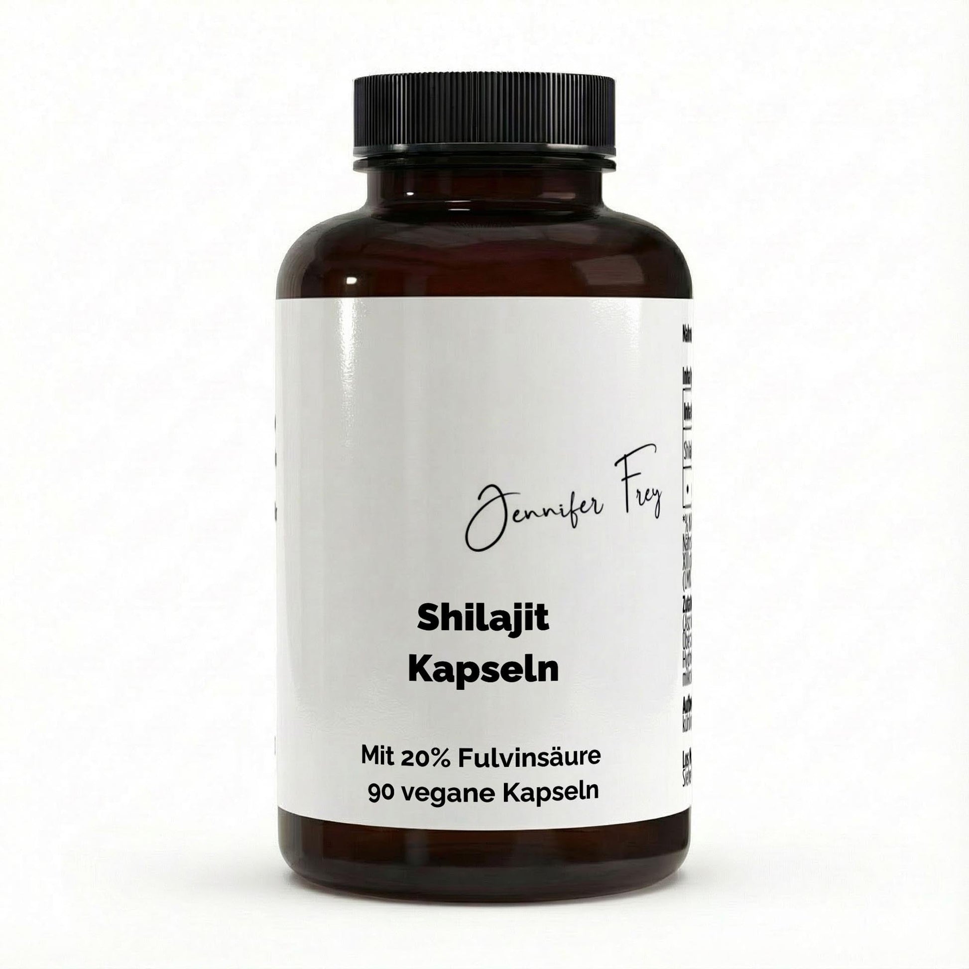 Shilajit 20% Fulvinsäure vegane Kapseln Energie Vitalität 90 Stück 