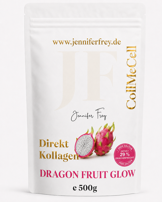 CollMeCell Kollagen Hydrolysat Pulver – Drachenfrucht Jennifer Frey