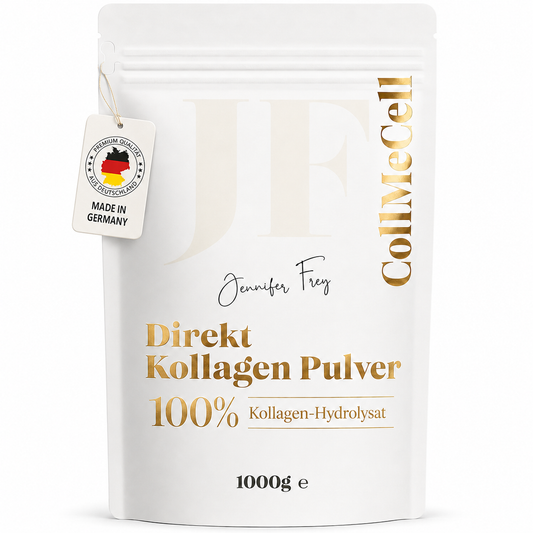 CollMeCell Direkt Kollagen Peptide Pulver ~ 2000 Dalton | Hydrolysat | Made in Germany