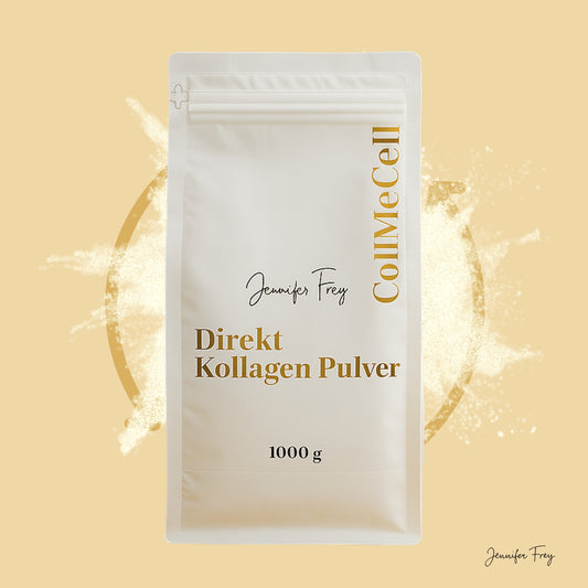 Direct Kollagen Hydrolisat Peptide Pulver - Original Kollagen CollMeCell 2000 Dalton
