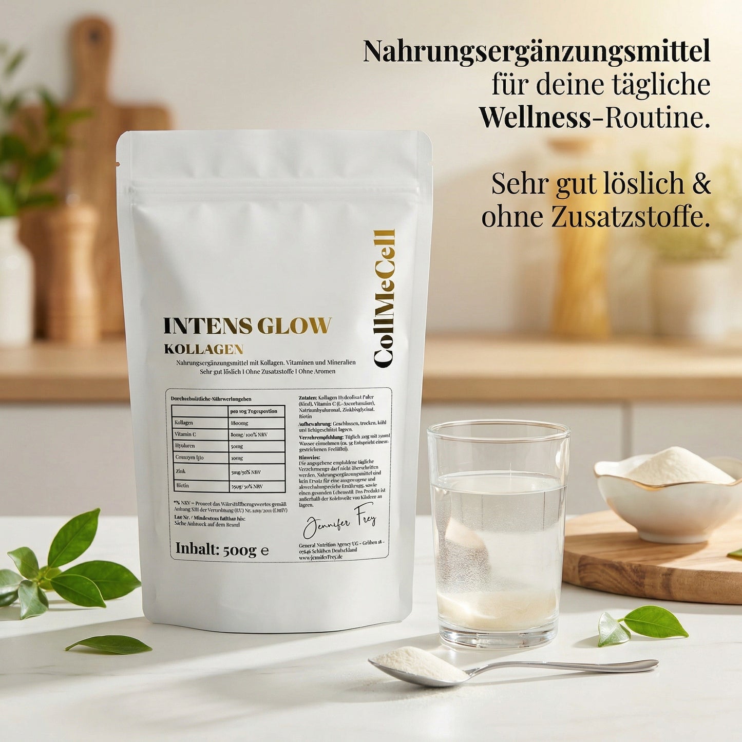 Intens Glow Kollagen pure 500g