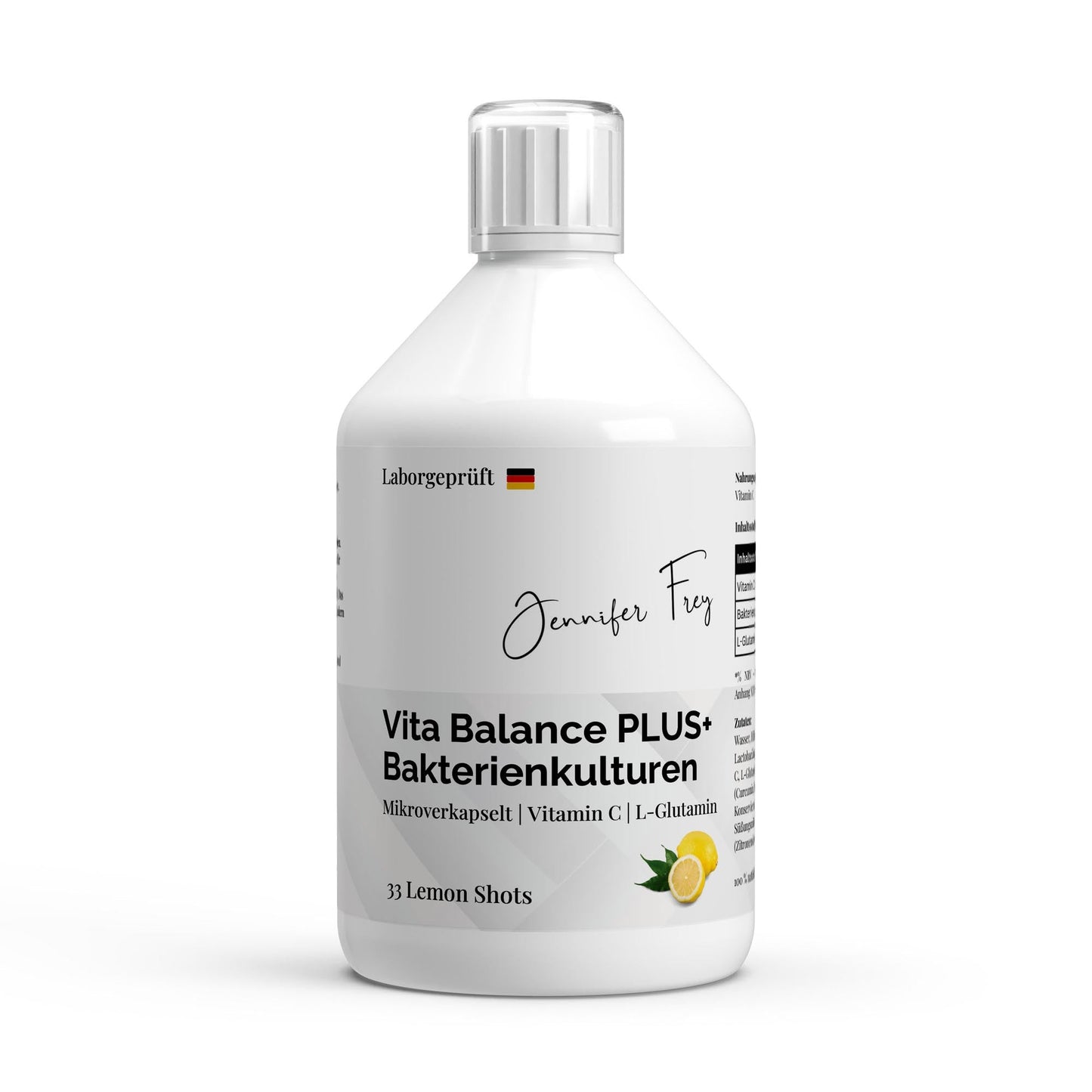 ita Balance Plus Bakterienkulturen Lemon Shots Darmflora Support 500ml 
