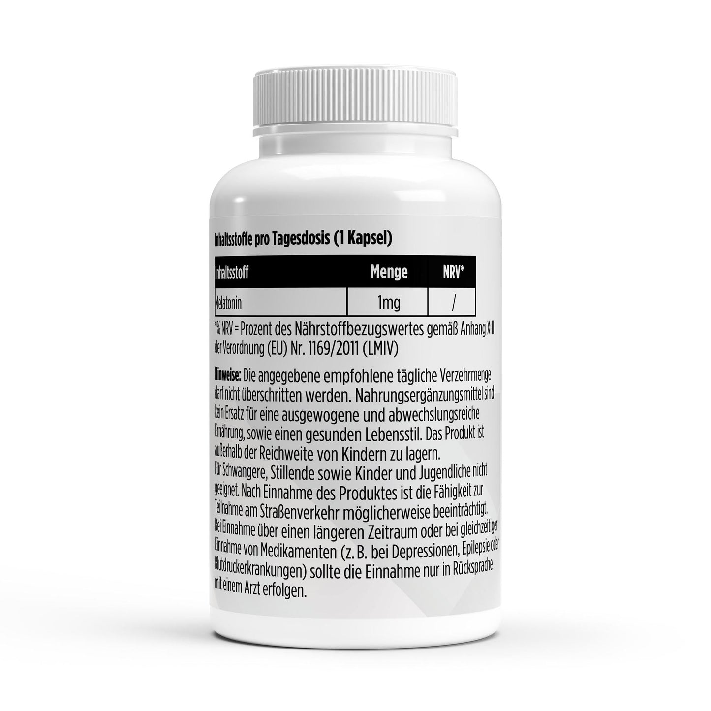 Melatonin Kapseln für Schlaf und Regeneration 75 Stück