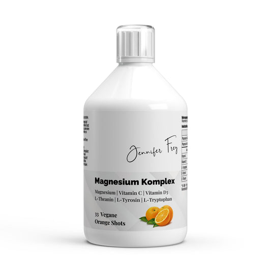 Magnesium Komplex Shots Plus Muskeln Nerven Entspannung 500ml 