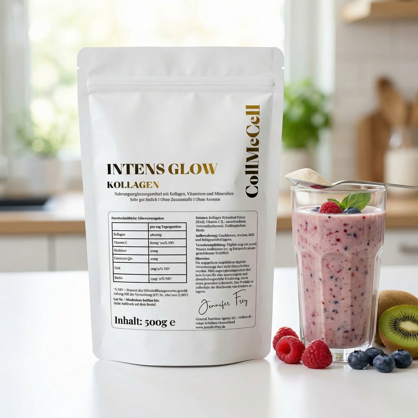 Intens Glow Kollagen pure 500g