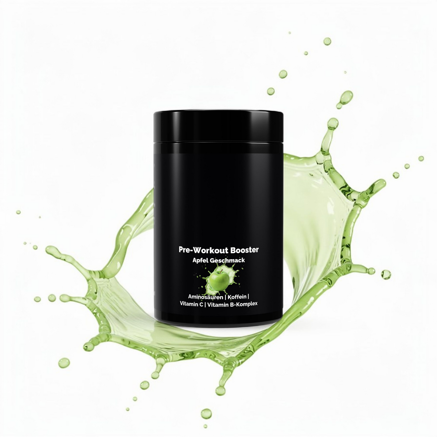 Pre Workout Booster Apfel Geschmack Energie vor dem Workout Apfel 