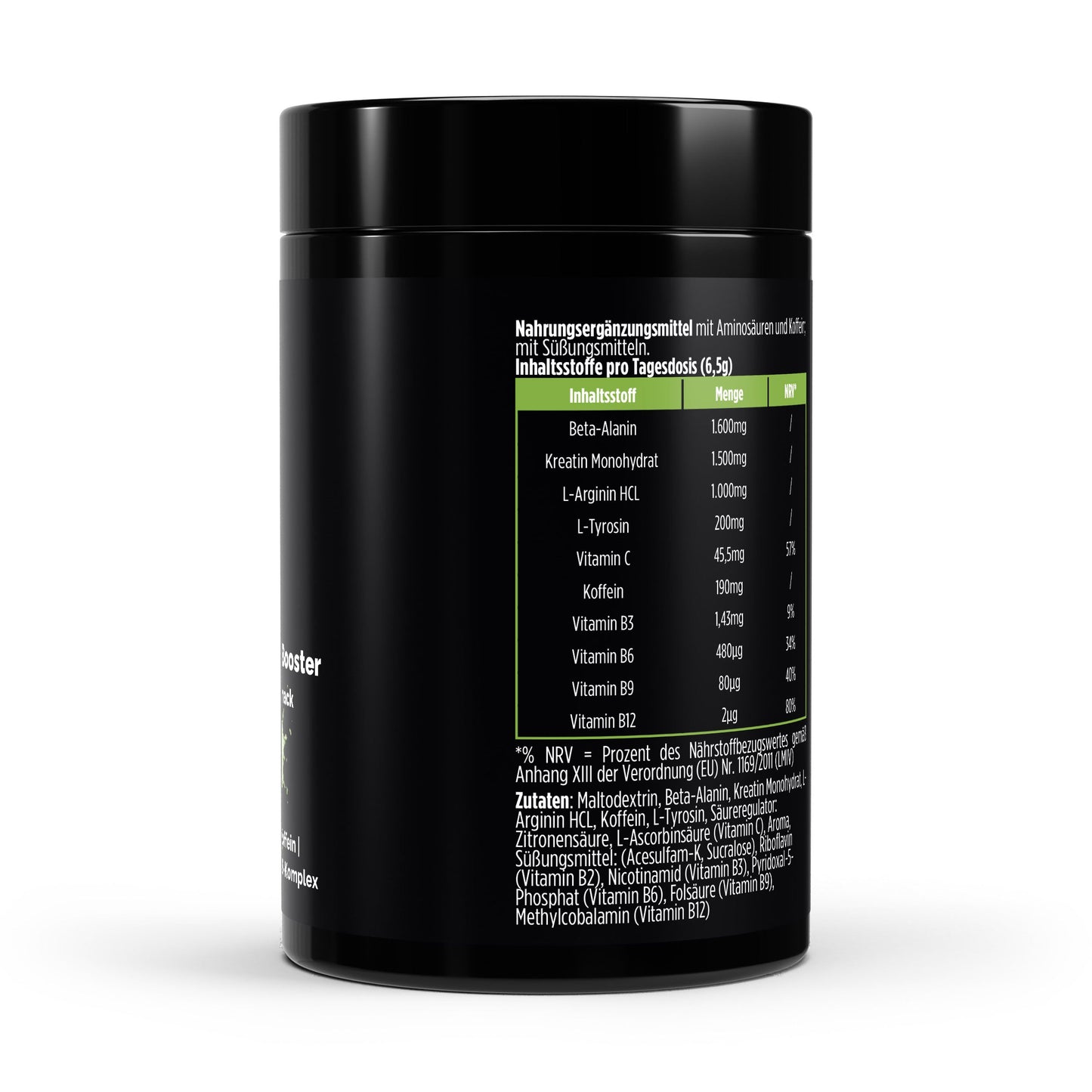 Pre Workout Booster für Fokus und maximale Performance