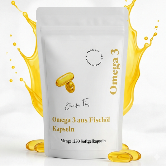 Omega 3 - 50/25 TG Hochdosierte Fischölkapseln - 250 Kapseln