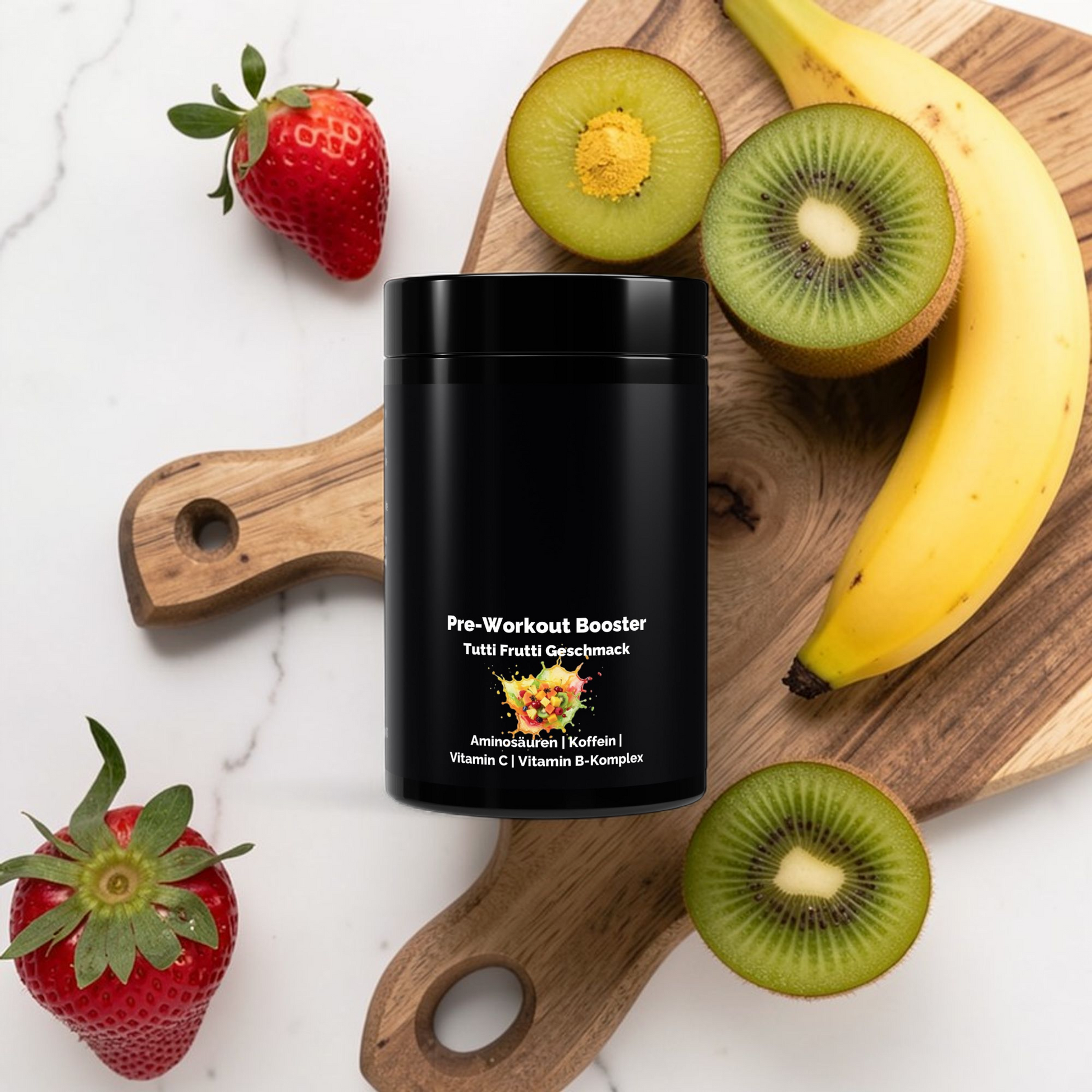 Pre Workout Booster Tutti Frutti Geschmack intensives Training
