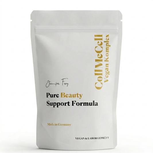 500 g Collagen Premium Support Komplex Formation Pulver | Kollagen-unterstützende Beauty Formel | Mit Glycin, Vitamin C, Hyaluronsäure, Zink & Biotin | Hochdosiert | Vegan | Made in Germany