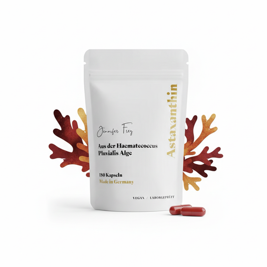 Astaxanthin 180 Kapseln  12mg - Hochdosiert – 180 Tage Vorrat - Vegan
