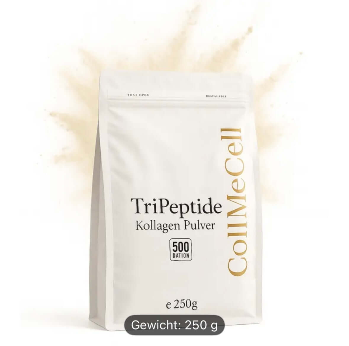 TRIPEPTIDE 500 Dalton Kollagen Hydrolisat Pulver - Original Tripeptide Kollagen CollMeCell