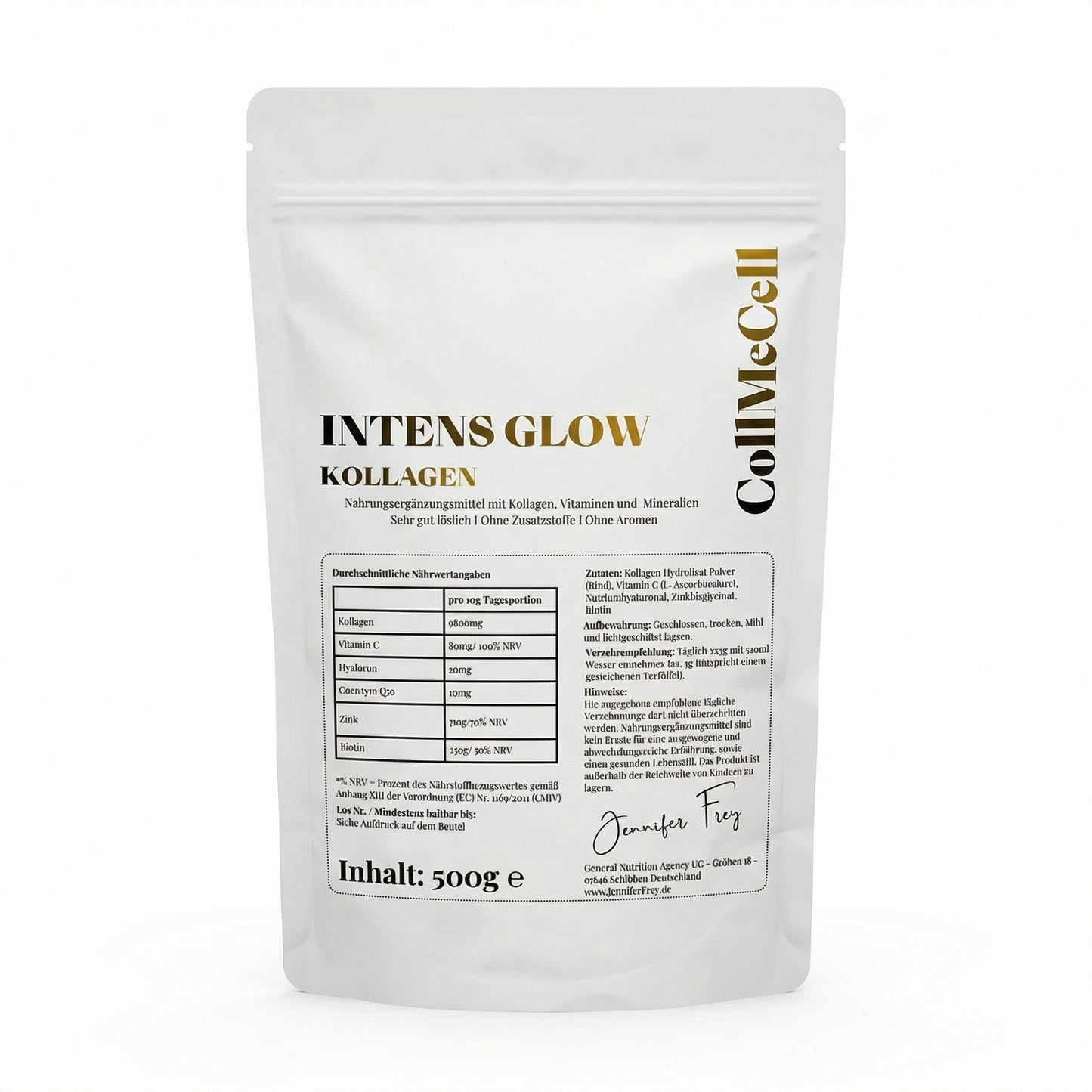 Intens Glow Kollagen pure 500g