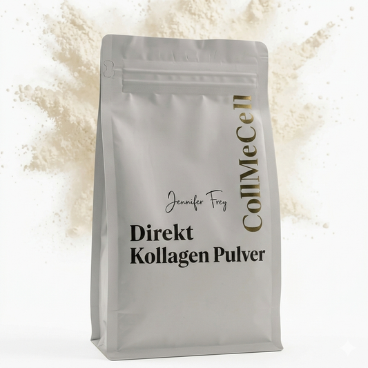 Direct 100% Kollagen Hydrolisat Peptide Pulver - Original Kollagen CollMeCell ~2000 Dalton