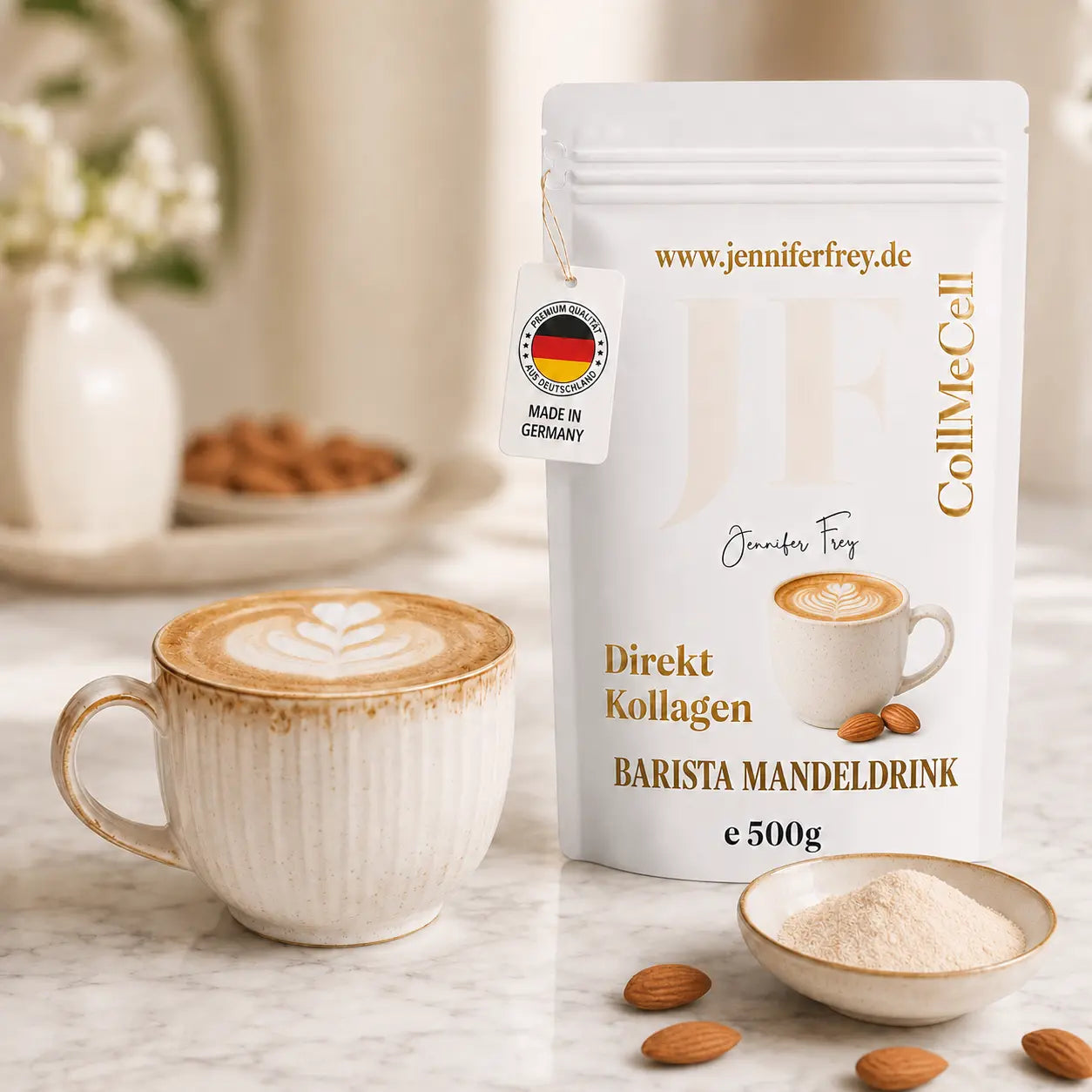 Kollagen Kaffee Barista-Kollagen-Mandel-Drink – Dein Barista-Upgrade Jennifer Frey