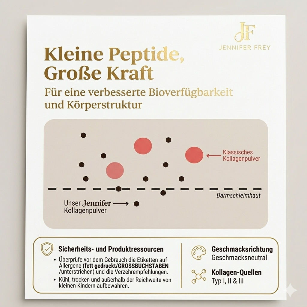 Direkt 100% Kollagen Hydrolisat Peptide Pulver - Original Kollagen CollMeCell - PRE SALE 14 WERKTAGE LIEFERZEIT!!!