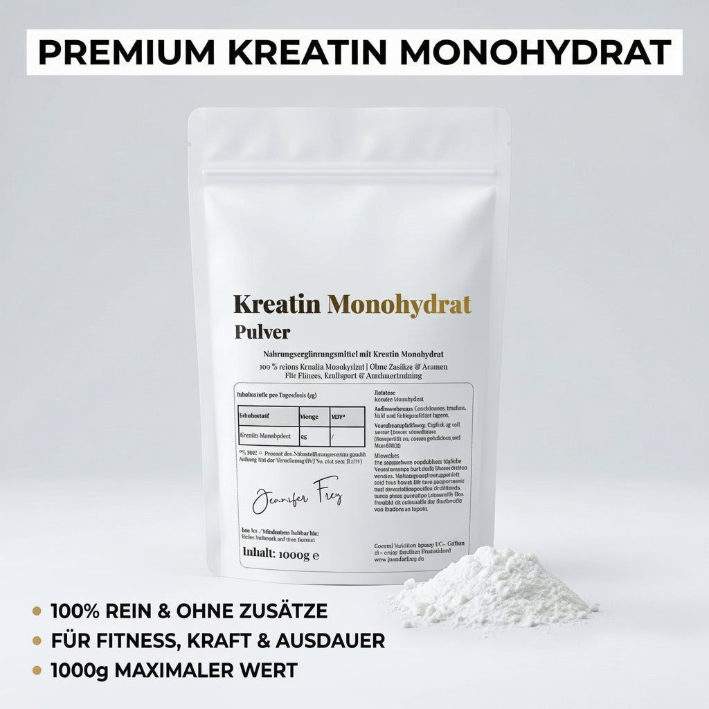 Kreatin Pulver Muskelaufbau Support 