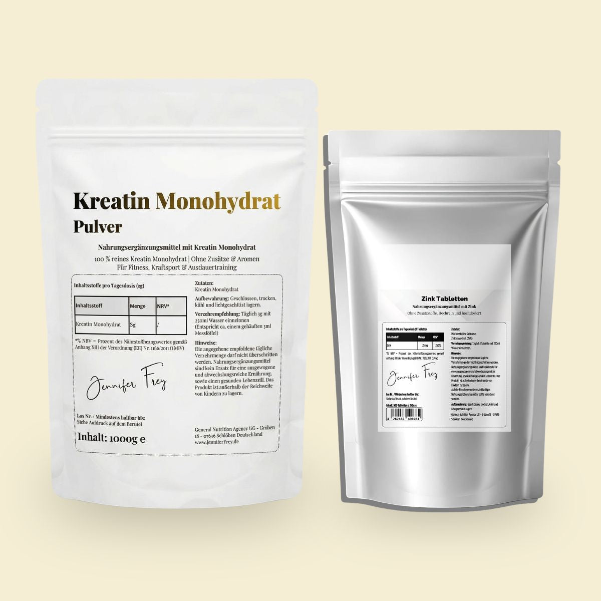Strength Support Bundle – Kreatin & Zink