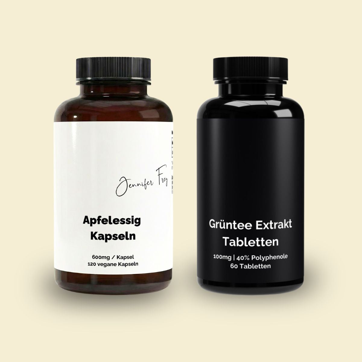 Slim Support Bundle Apfelessig Grüntee Extrakt Stoffwechsel 