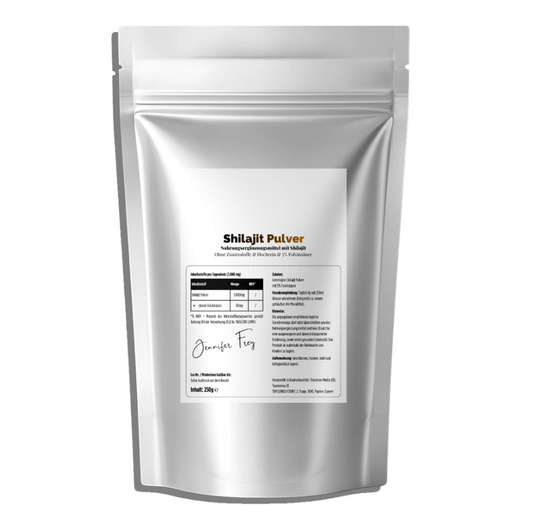 Shilajit 5% Fulvinsäure Pulver Energie Vitalität 250g 