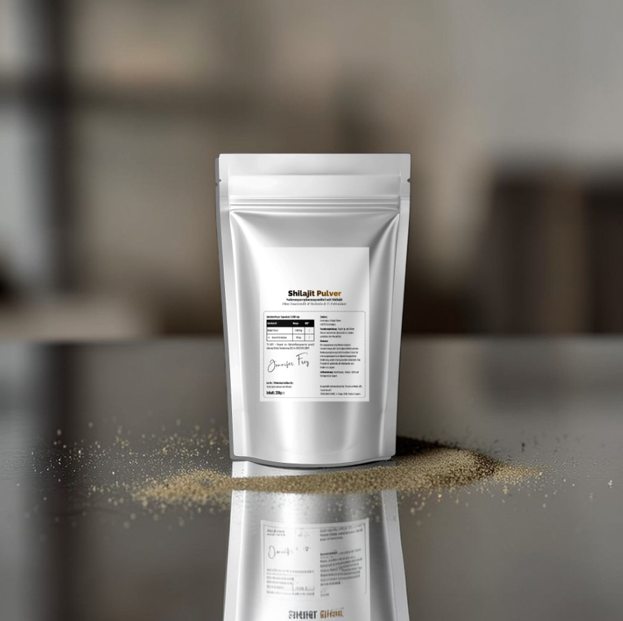 Shilajit 5% Fulvinsäure Kraft Energie Mineralstoffe 250g 