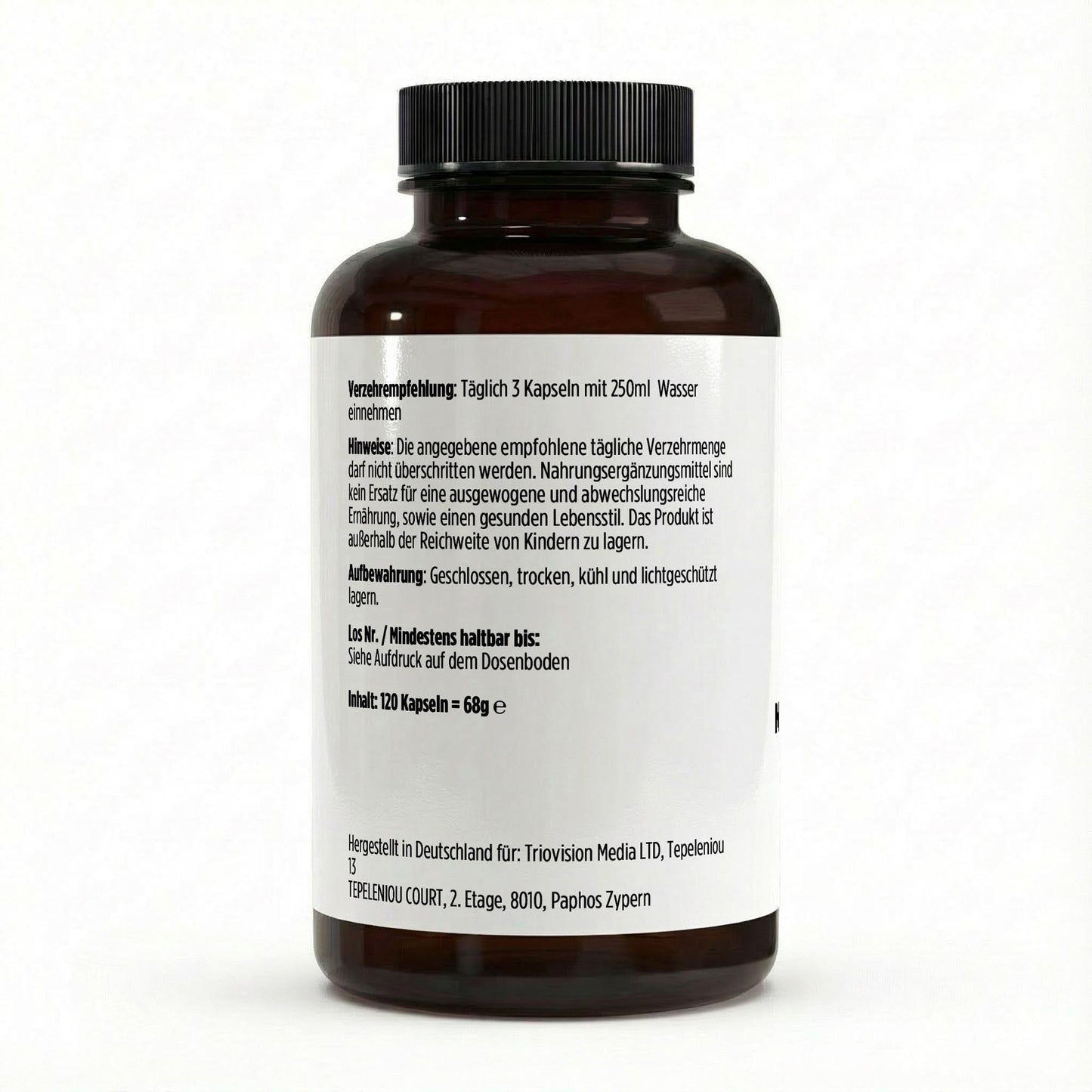 Marine Kollagen Peptide 2000 Dalton 120 Kapseln Beauty Support 